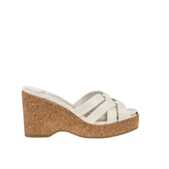 Jimmy Choo Maribou 110 Wedges(PLEASE REQUEST YOUR SIZE FOR PURCHASING) - Picture 2 of 2